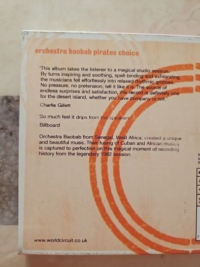 Orchestra Baobob 2CD  - Pirates Choice