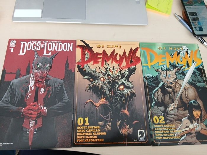over 30 independent comics