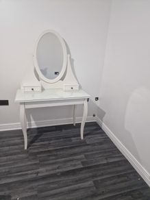 Dressing Table with Mirror White IKEA