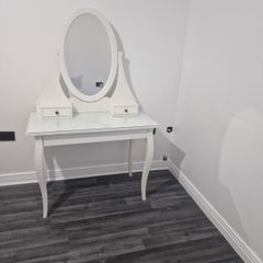 Dressing Table with Mirror White IKEA