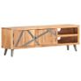 TV Cabinet 120x30x40 cm Solid Acacia Wood Image 8