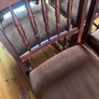 6 vintage mid century dining/ kitchen chairs . Teak Image 8
