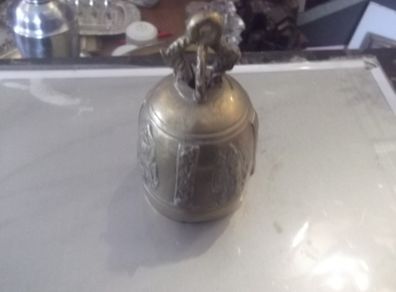 a antique bronze bell