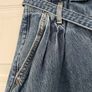 Abercrombie & Fitch Paper Bag High Rise Mom Jeans - Size 29 - Raw Hem Image 3
