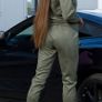 Suede Look Tracksuit size uni fits most Image 7