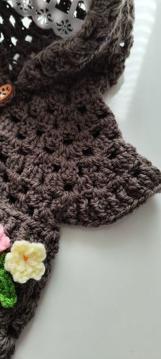 handmade baby sleeveless hoodie