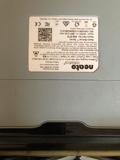 neato botvac robot hoover
