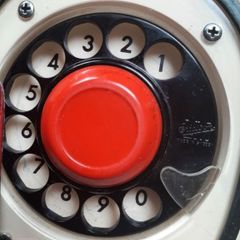 vintage phone from 1950
