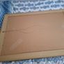 Large Silver coloured framed mirror Image 7