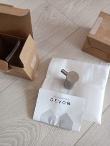 Devon x2 - Stainless Steel Bathroom Hanger Devon