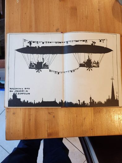 Hunlikely. By W. Heath Robinson. Rare First Edition NOVEMBER1916 Reprint Hardback In Good Condition.