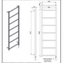 Brand New Vogue Galaxy Towel Radiator (Plumbed) Image 3