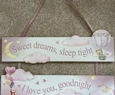 Girls Bedroom decor sign sweet dreams