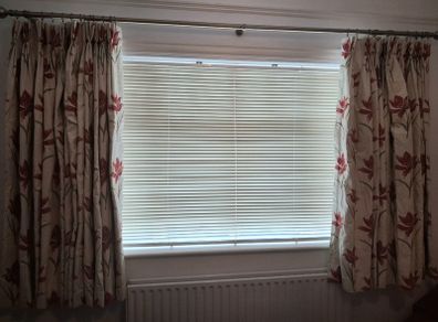 Made to measure curtains - blackout lining