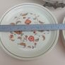 Fabulous Set of Five Dinner Plates and Five Breakfast Plates by Arklow Pottery in the Brendan Erin Stone, Unknown Pattern Name Image 7