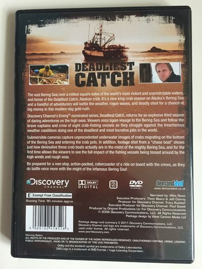 Deadliest Catch - Season 3 (2007) [DVD TV Boxset]