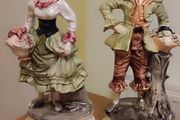 2 antique figurines made in Italy