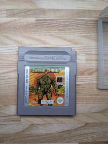 Swamp thing gameboy cart original & tested