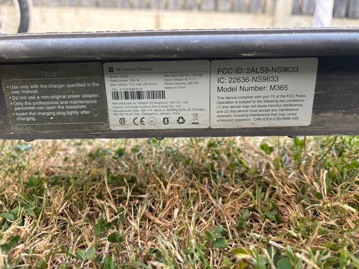 electric scooter