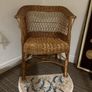 Beautiful Wicker Chair Image 4