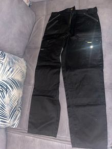 Brand new never worn Black Cargo Snickers Work wear pants 34(W) 41(L)