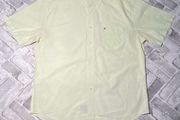 Vintage Tommy Hilfiger Mens Classic Fit Short Sleeve Shirt Size XL Made in Hong Kong