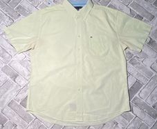 Vintage Tommy Hilfiger Mens Classic Fit Short Sleeve Shirt Size XL Made in Hong Kong