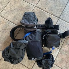 Think Tank Pro Speed Belt with lens, flash bag and storage