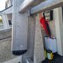 ladder double extendable 14 steps each piece Image 3