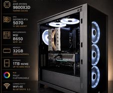 Gaming Pc 9800x3d |/rtx 5070 /32gb Ddr5 / 1 Tb