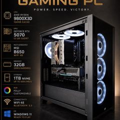 Gaming Pc 9800x3d |/rtx 5070 /32gb Ddr5 / 1 Tb