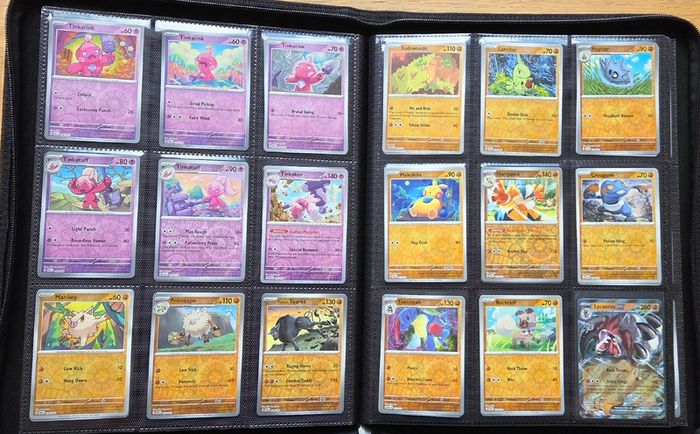 Pokemon Paldea Evolved Complete Master Set