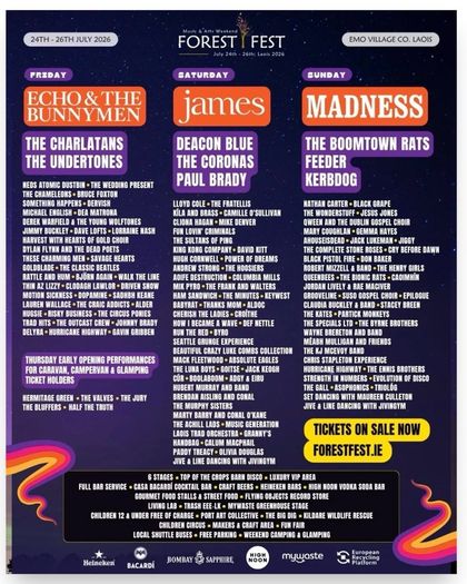Adult weekend Forest Fest ticket