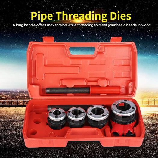 Pipe Threading Kit Taps And Dies Tool Manual Pipe Threading Kit Set ...
