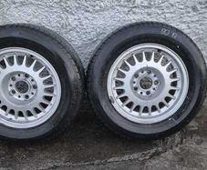 2x 15 Inch Alloy Wheels Used (Tyres Included Free) | 225/60ZR15