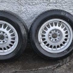 2x 15 Inch Alloy Wheels Used (Tyres Included Free) | 225/60ZR15