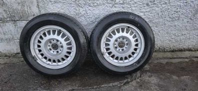 2x 15 Inch Alloy Wheels Used (Tyres Included Free) | 225/60ZR15