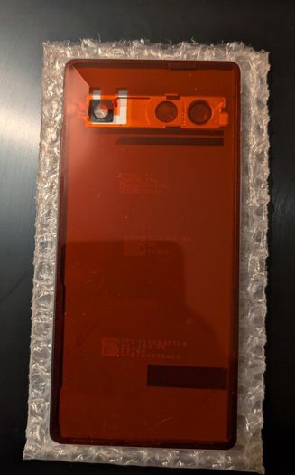 Google Pixel 7a Replacement Back Cover - White (With Logo & Adhesive)