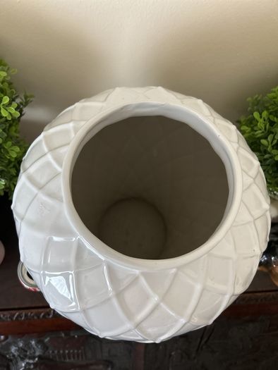 Paul Costello white ceramic Urn