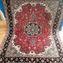 Fine Persian Tabriz Wool and Silk Hand Knotted Rug Carpet Image 4