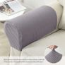 Armchair cover, non-slip armchair, Set of 4 sofa armrest protector, for furniture protector (Grey) Image 3