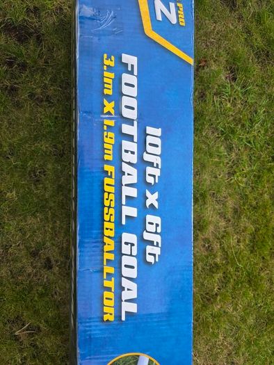 Brand New Goalz Pro 10ft by 6ft Football Goal still in box