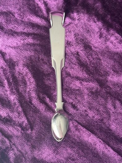 Irish Silver Sugar Tongs