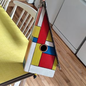 Birdhouse Hand Crafted Unique Design Piece