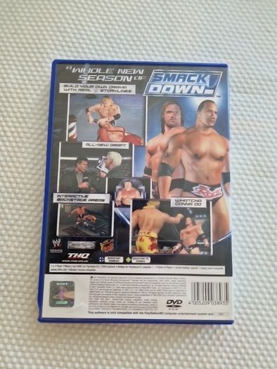 W Smackdown Shut your mouth PlayStation2 Ps2 Games Original