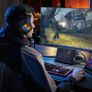 Gaming Headset Stereo Surround Sound Gaming Headphones with Breathing RGB Light & Adjustable Mic for PS4 PS5 PC Xbox One Laptop Mac Image 2