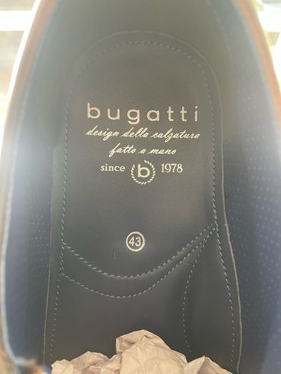 Bugatti men's brown shoes - EU 43 (UK 9/9.5)