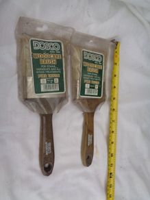 Dosco Wood Care Paint Brushes x 2 for Sale
