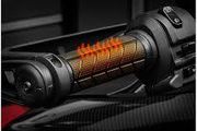 New Universal Motorcycle 22mm Hand Heated Grips Molded Grips ATV Warmers Adjust Temperature Hot Handlebar
