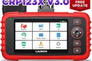 Unlimited Use free update lifetime no subscription Launch 123x car diagnostics tool NEW 7 reset function NEW